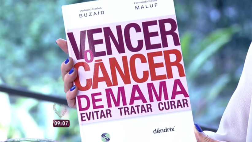 Autores lançam Vencer o Câncer de Mama no programa Mais Você