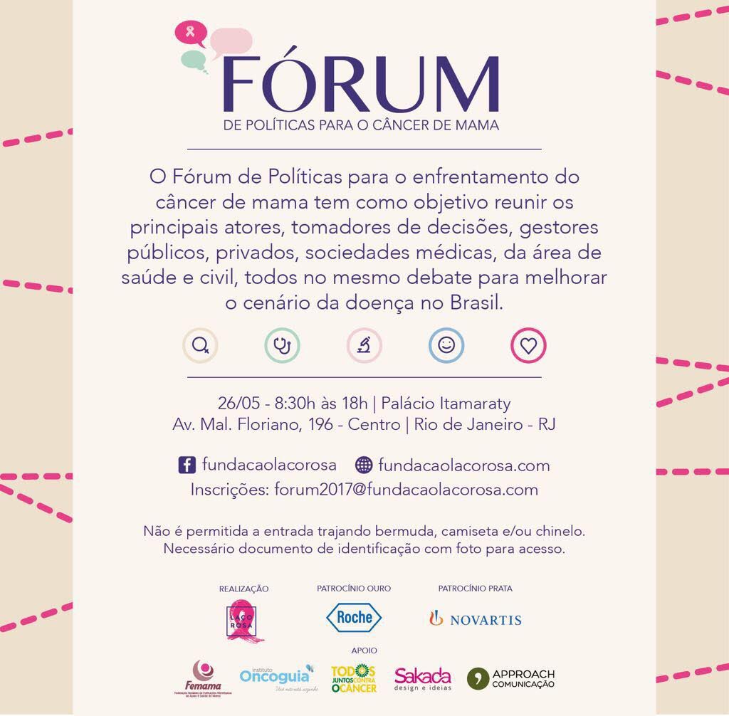 evento forum politicas laco rosa