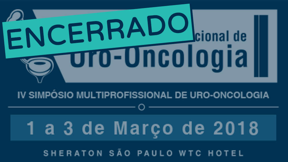 IX Congresso Internacional de Uro-Oncologia | Março 2018