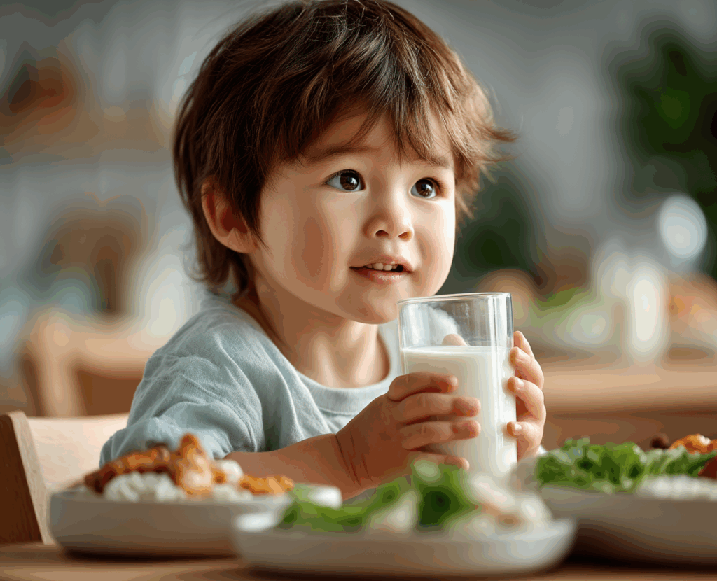 Como montar um prato saudável para seu filho