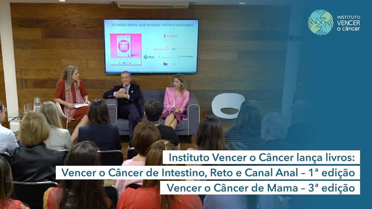 Instituto Vencer o Câncer lança dois novos livros