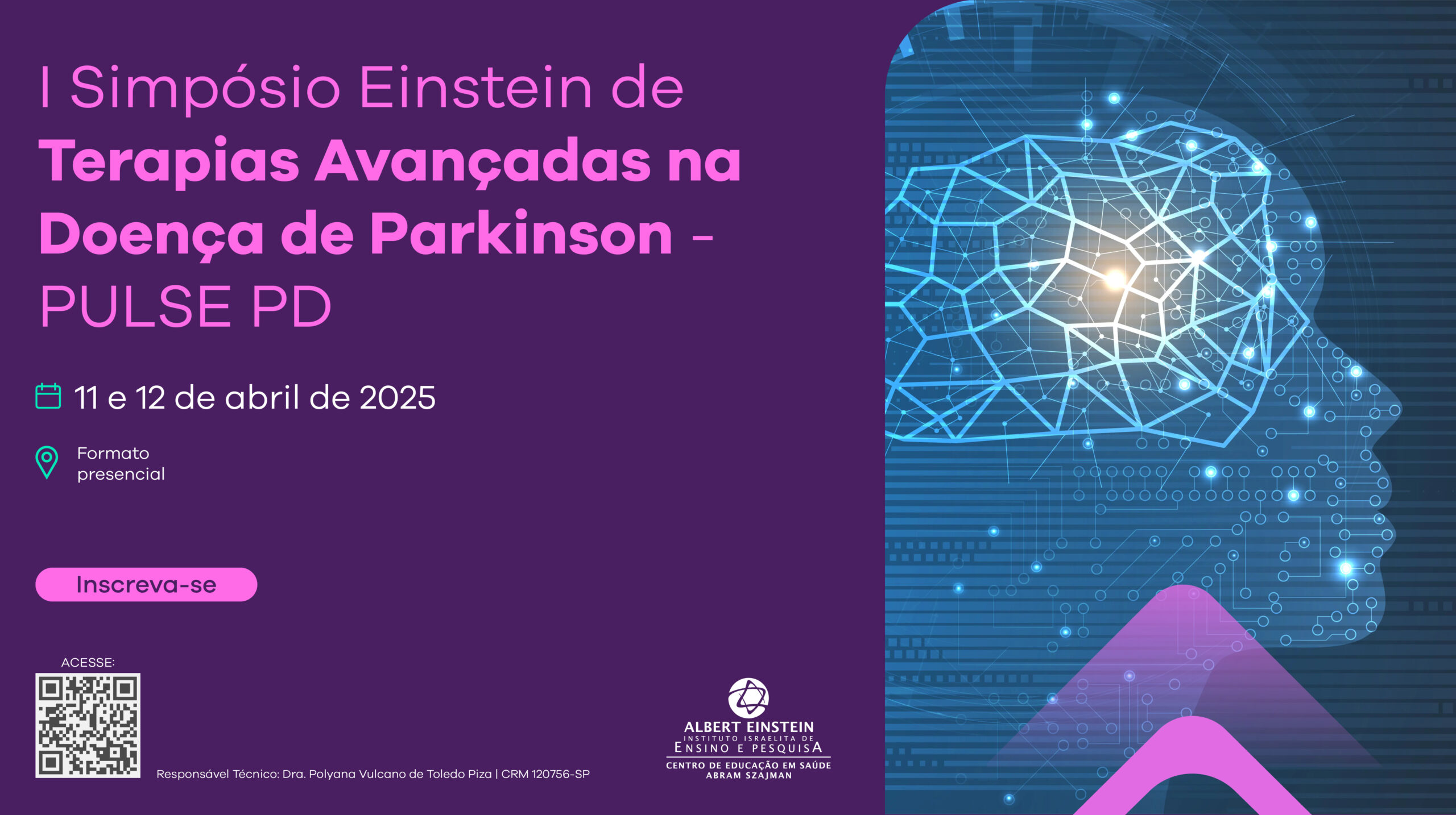 I Simpósio Einstein de Terapias Avançadas na Doença de Parkinson - PULSE PD