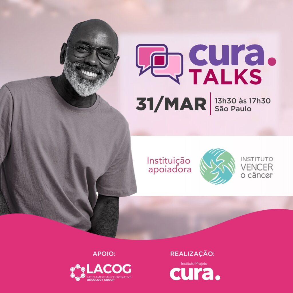 A primeira edição do Cura Talks esclarece aos pacientes sobre pesquisa e câncer