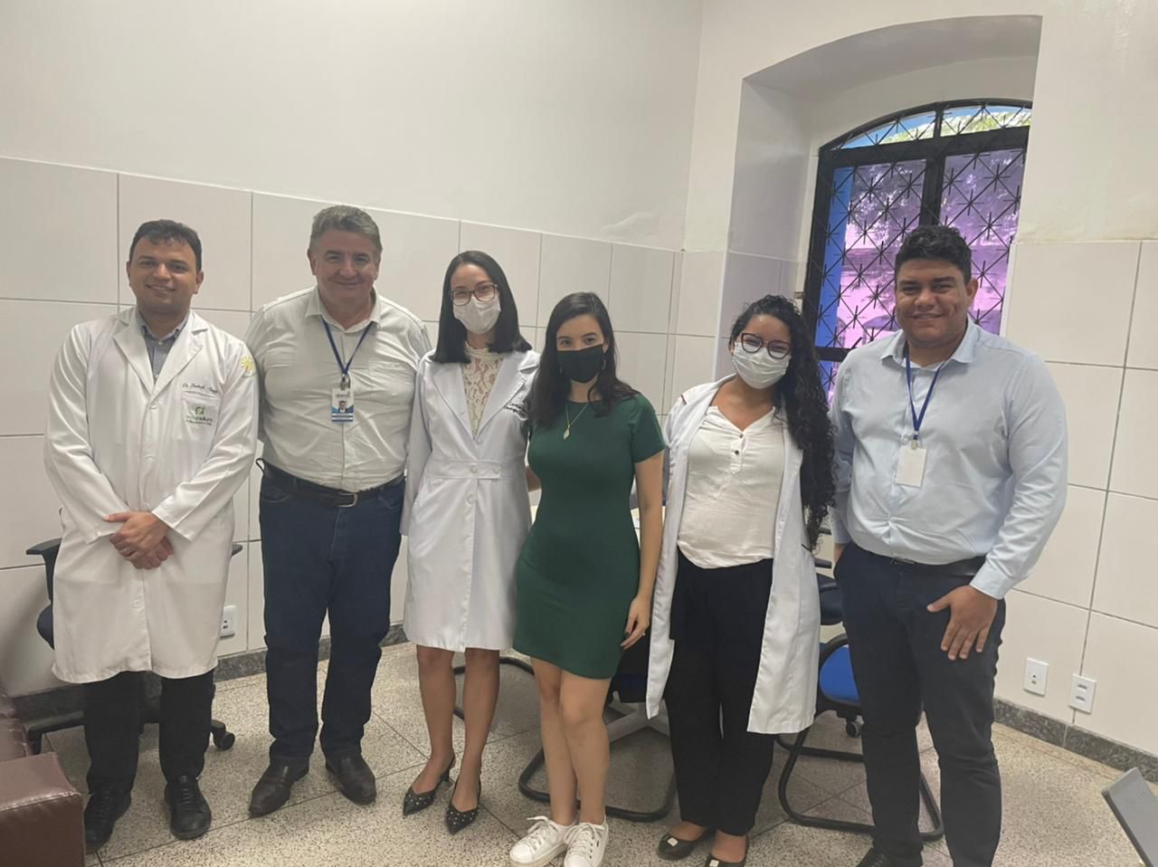 Imagem mostra: equipe que faz parte do projeto.