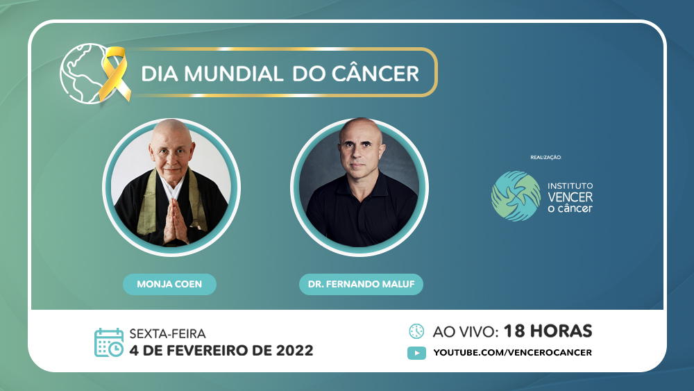 Instituto Vencer o Câncer realiza uma live com a monja Coen no Dia Mundial do Câncer