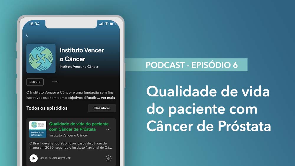 Podcast - Qualidade de vida do paciente com Câncer de Próstata