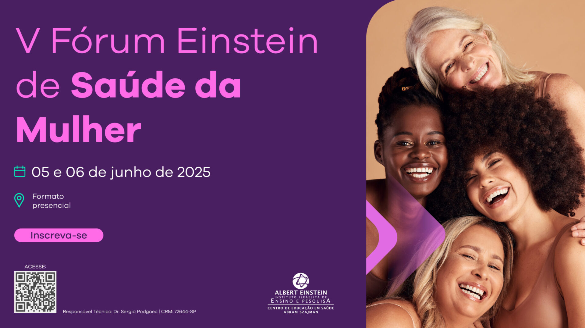 V Fórum Einstein de Saúde da Mulher