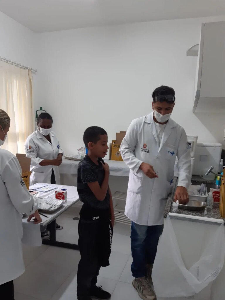 Vacinação contra o HPV na Associação Cedro do Líbano