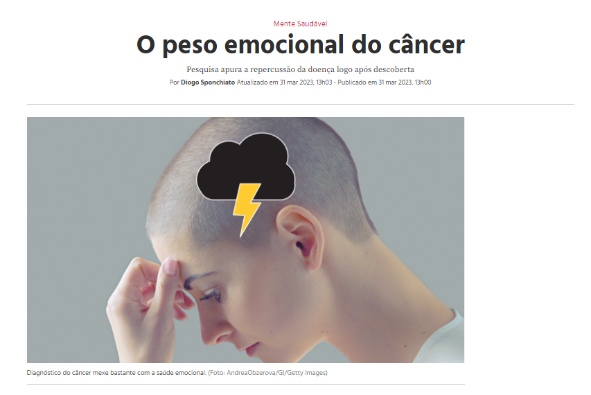 O peso emocional do câncer