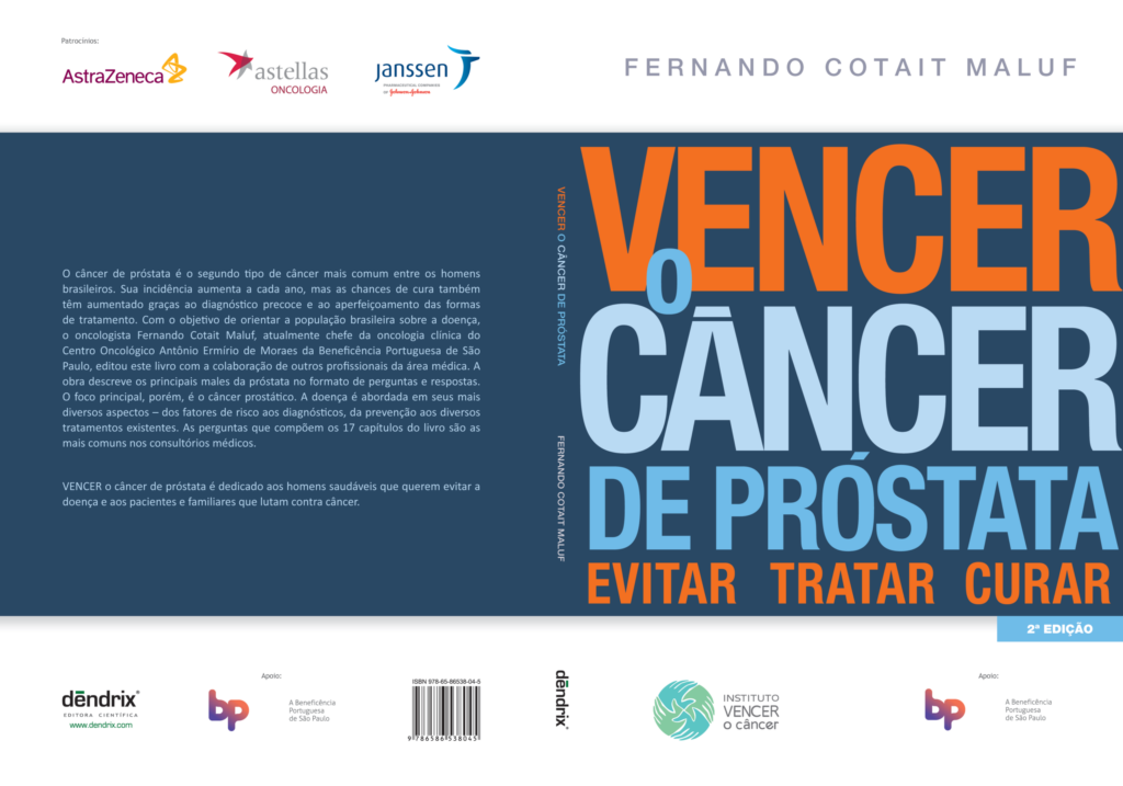 Saúde do Homem - Instituto Vencer o Câncer lança segunda edição do livro Vencer o Câncer de Próstata