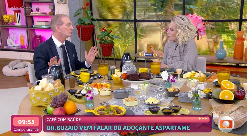 Foto: captura de tela do programa Mais Você da Globo (12/03/2026)