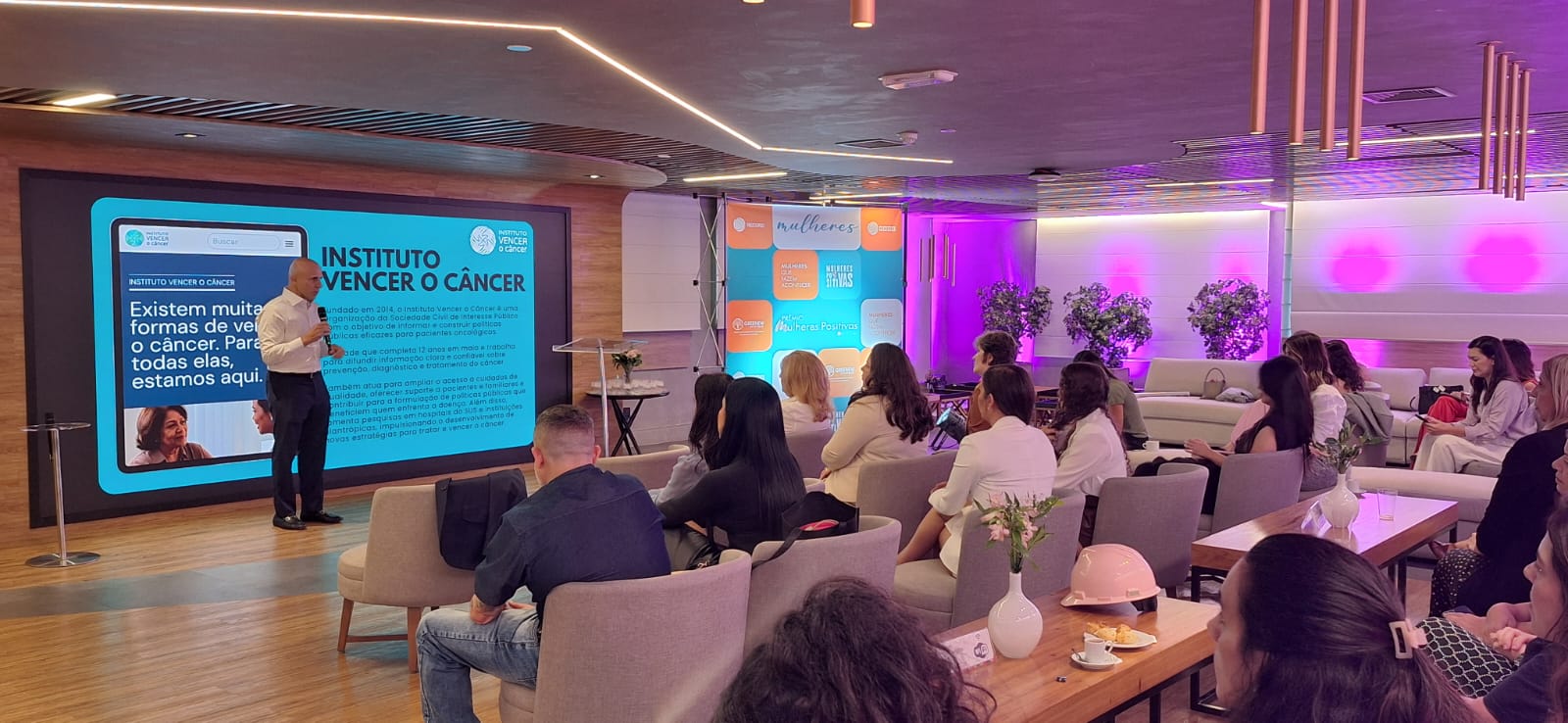Imagem proprietária do Instituto Vencer o Câncer.